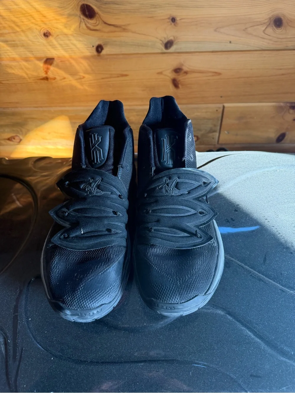 Nike Black Low-Top Basketball Sneakers